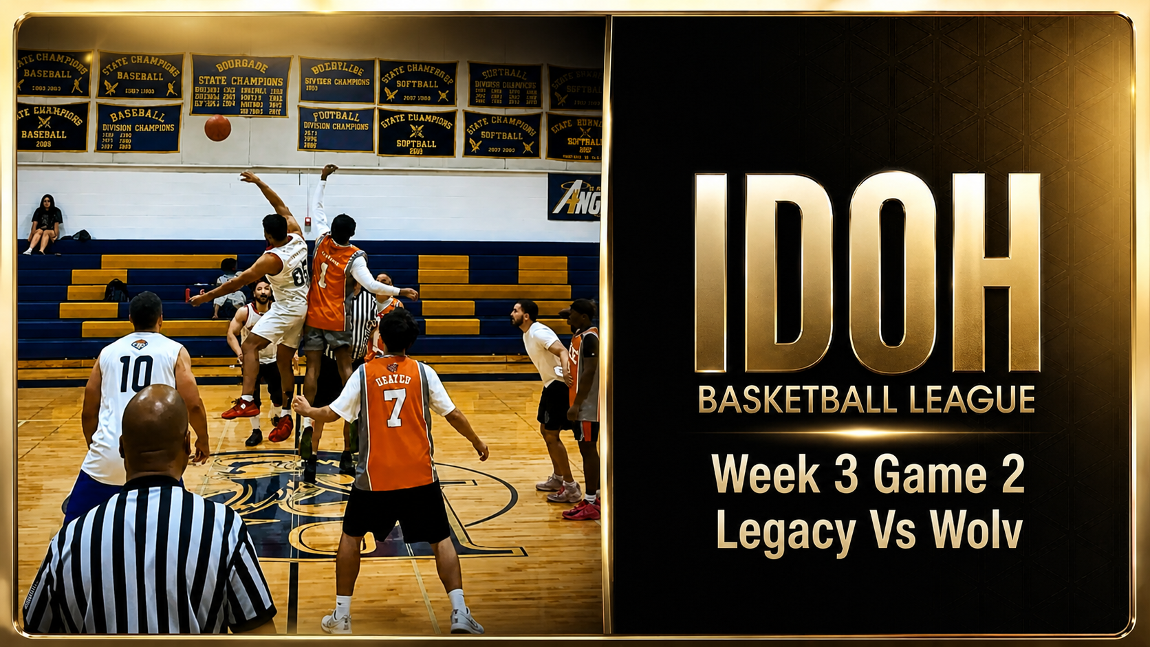 Week 3 Game 2 🏀 | Legacy vs Wolv 1 🔥 | I Dream of Hoops Full Game & Highlights